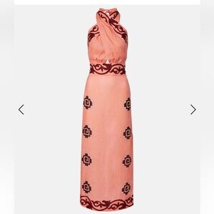 Johanna Ortiz energetic patterns linen dress